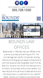 Mobile Screenshot of boundslawoffices.com